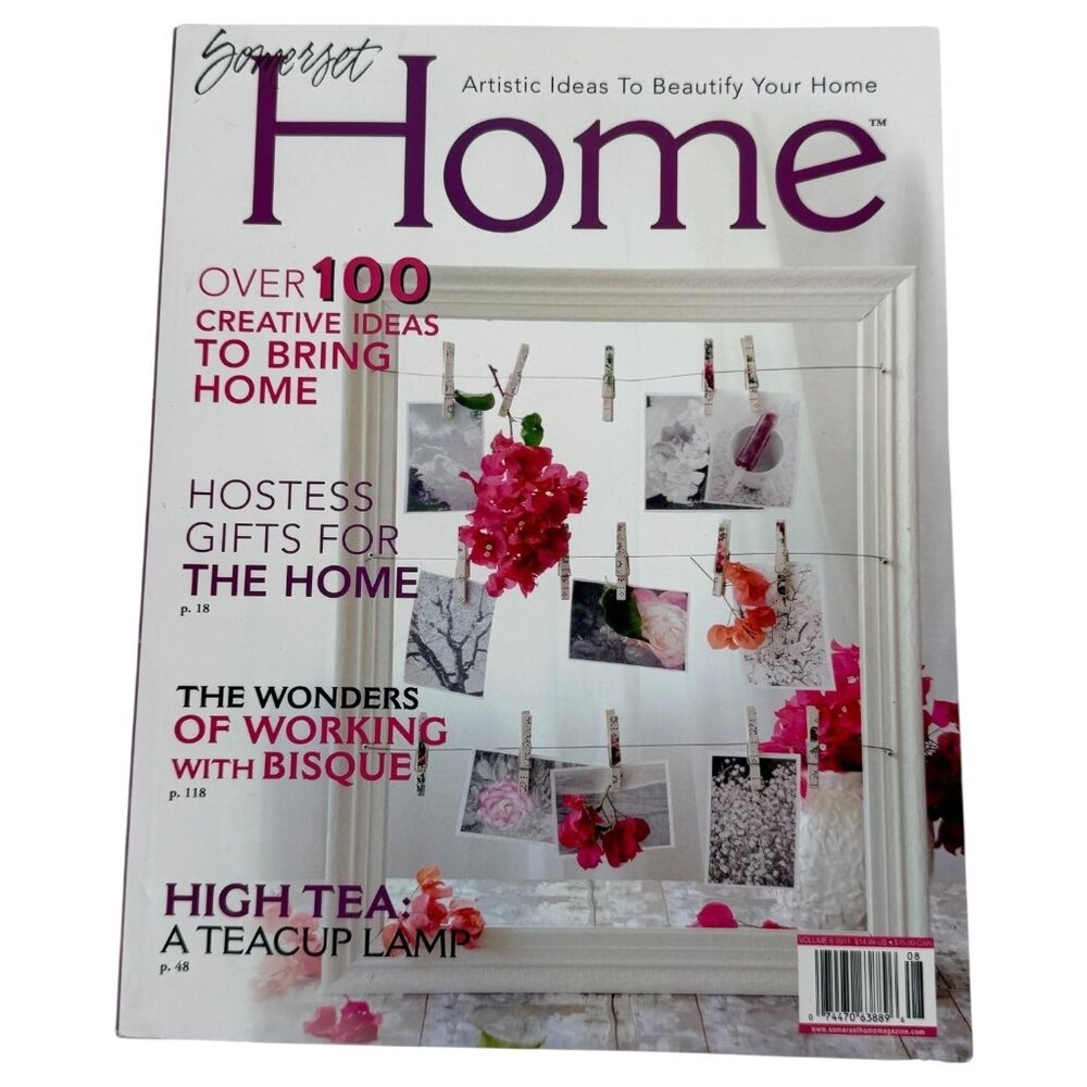 Somerset Home Magazine Craft‎ & Decorating Issue Volume 6 2011 Creative Ideas